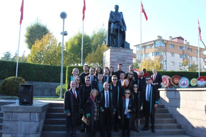 29 EKİM CUMHURİYET BAYRAMI ÇELENK TÖRENİ