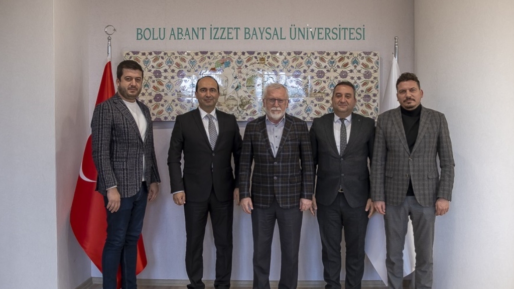 AİBÜ REKTÖRÜ PROF. DR. MUSTAFA ALİŞARLI'YA ZİYARET